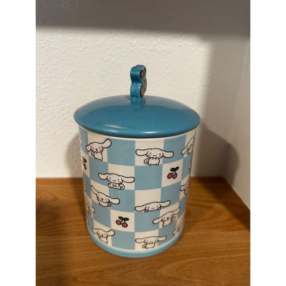 Sanrio Cinnamoroll Cherry Ceramic Snack Jar NWT - Picture 4 of 5